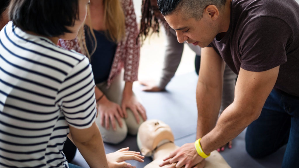 Helio Health CPR training class